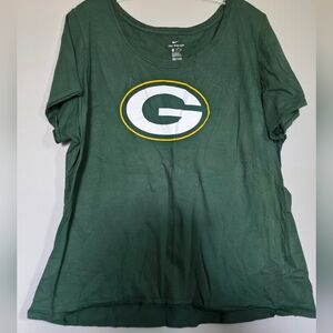 Nike Greenbay Packers Women's Graphic Tee with Logo